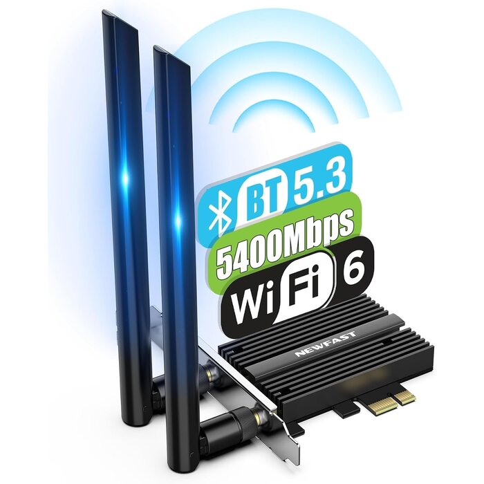 Carte Réseau WiFi 6E Intel AX210 - Jusqu'à -27% sur votre connectivité