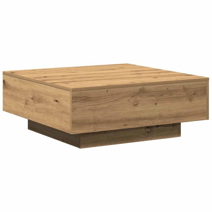 Vidaxl Table basse chêne 80x80cm - Jusqu'à 59% de réduction