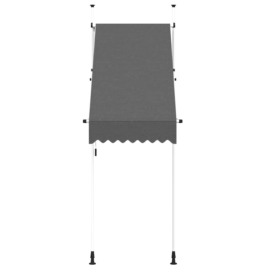 Vidaxl Store banne manuel rétractable 100 cm anthracite - Jusqu'à 29% de remise