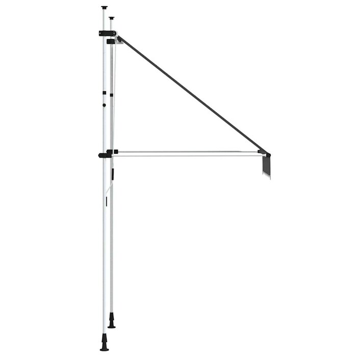 Vidaxl Store banne manuel rétractable 100 cm anthracite - Jusqu'à 29% de remise