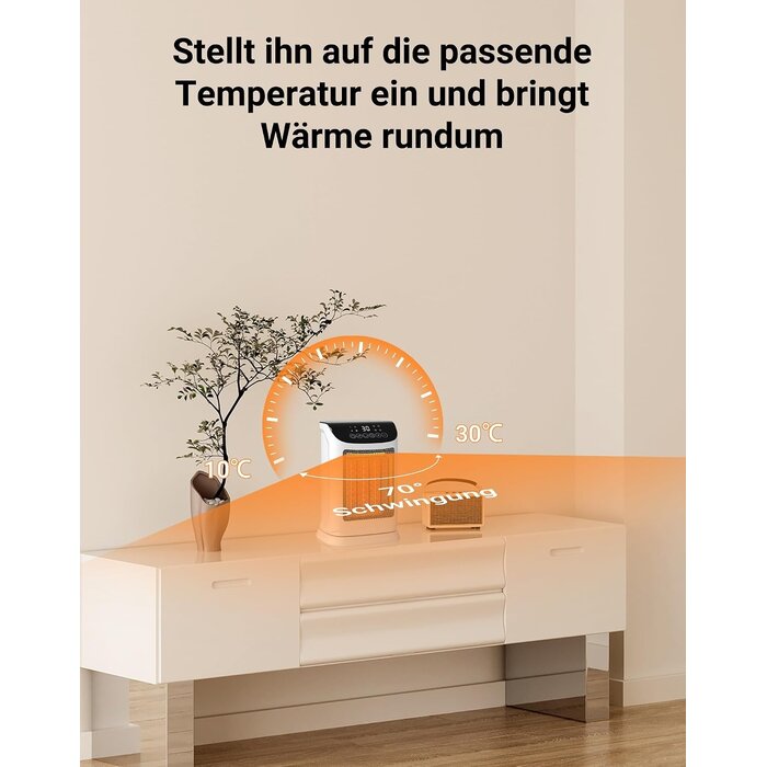 Radiateur soufflant céramique 1800W - Jusqu'à 27% de réduction