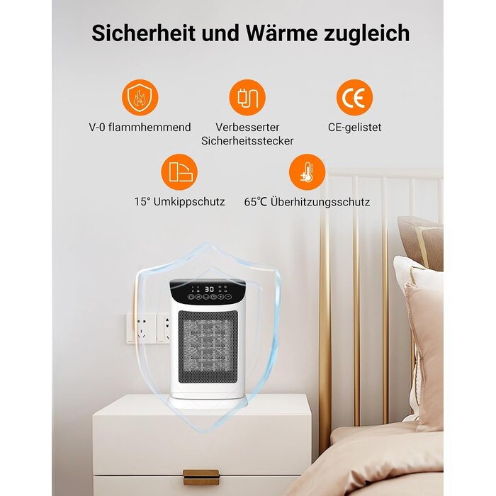 Radiateur soufflant céramique 1800W - Jusqu'à 27% de réduction