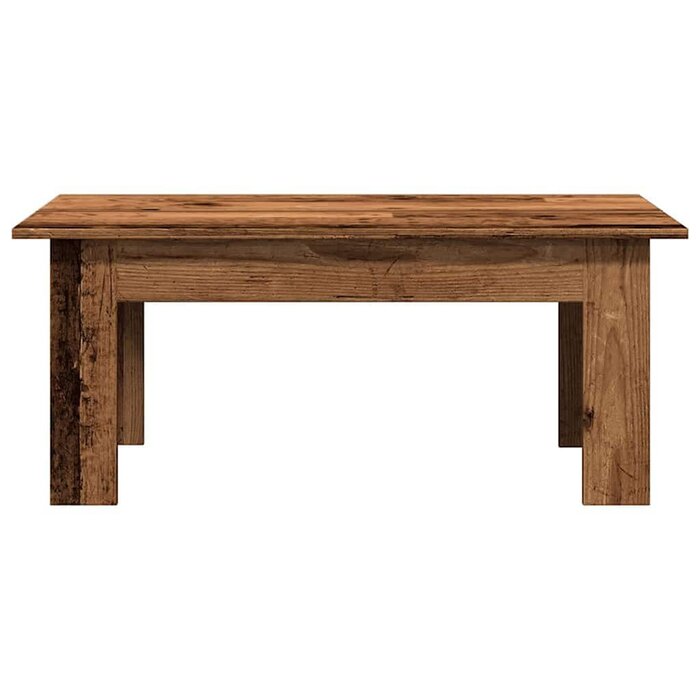 Vidaxl Table basse bois 100x60x42 cm - Style rustique - Jusqu'à -44%