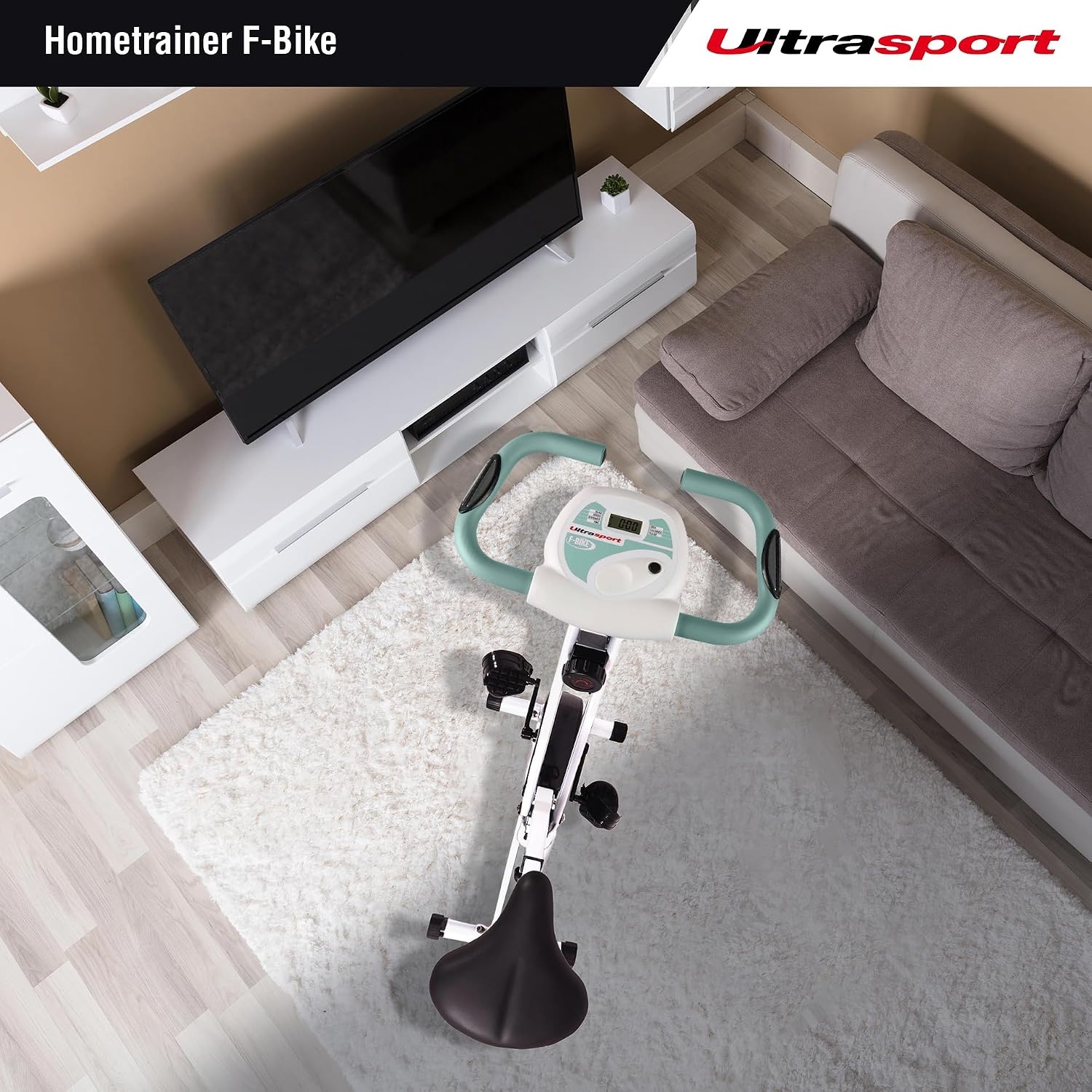 Vélo d'appartement pliable Menthe - 8 niveaux - Jusqu'à -35%