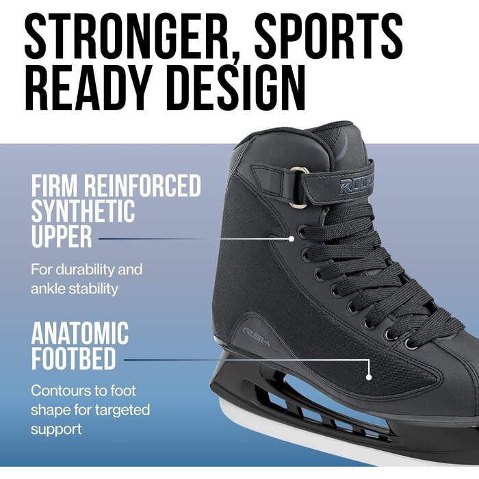 Patins à glace classiques pour homme - Taille 44 - Jusqu'à -34%