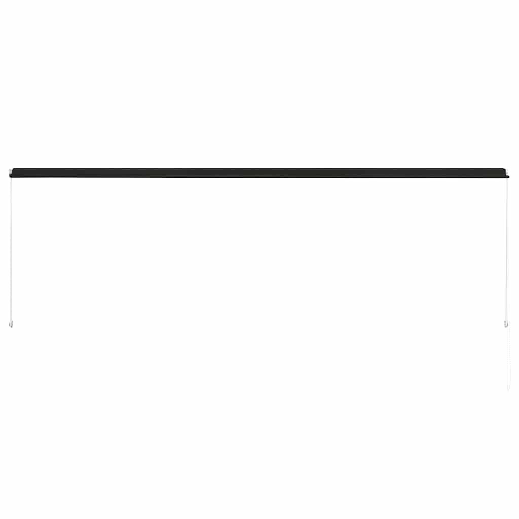 Vidaxl Auvent rétractable 400x150 cm Anthracite - Jusqu'à -34% sur le retour