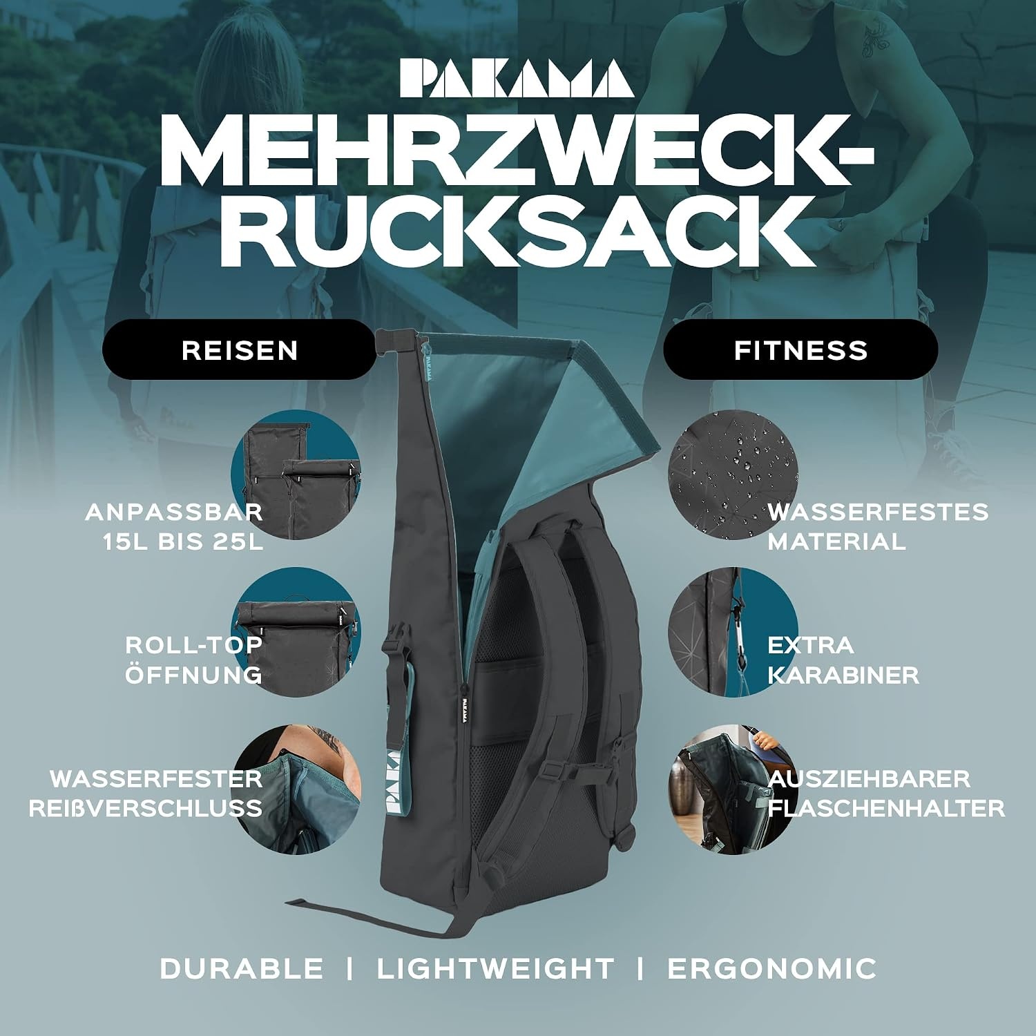 Sac de sport complet 10 accessoires - Noir Berlin - Jusqu'à -35%