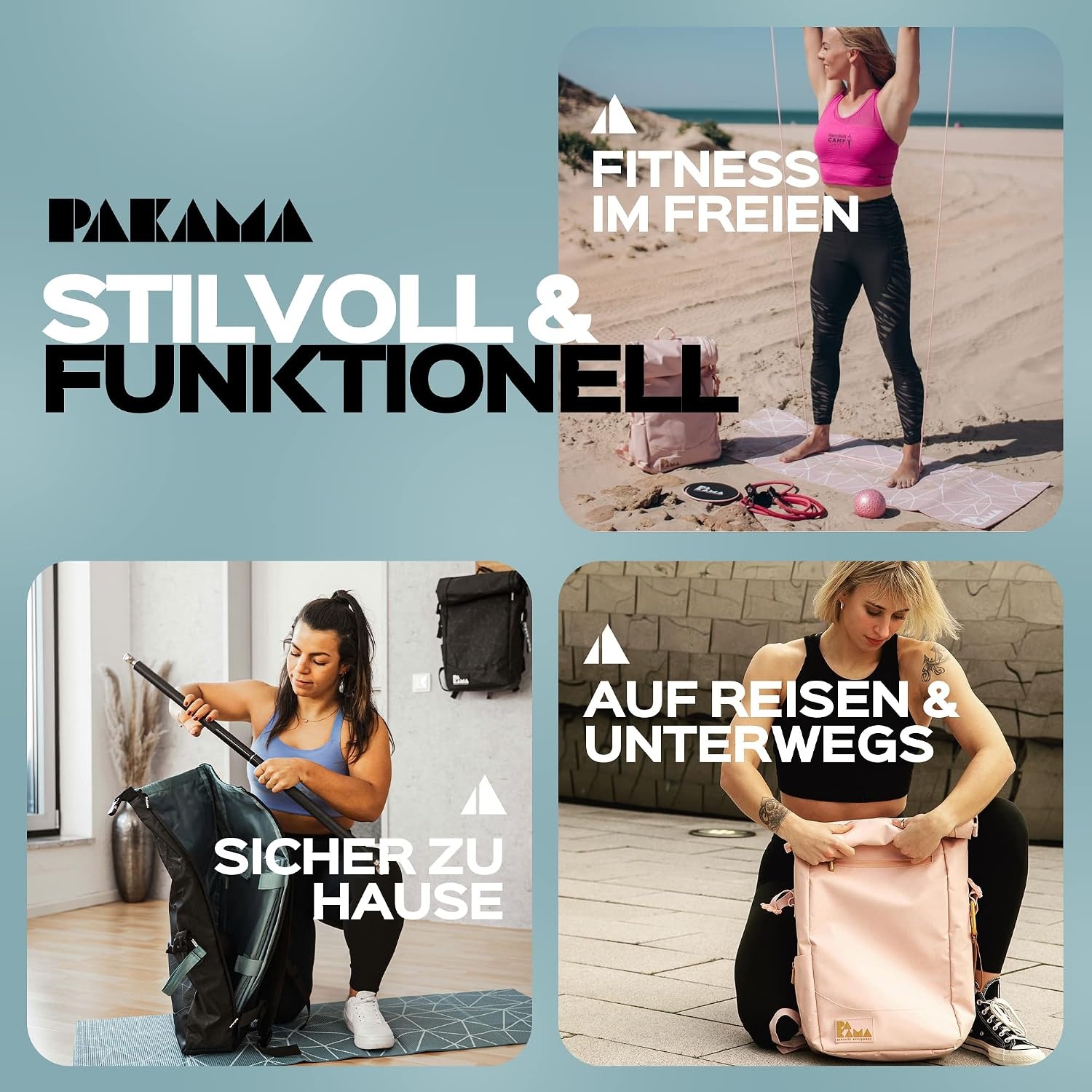 Sac de sport complet 10 accessoires - Noir Berlin - Jusqu'à -35%