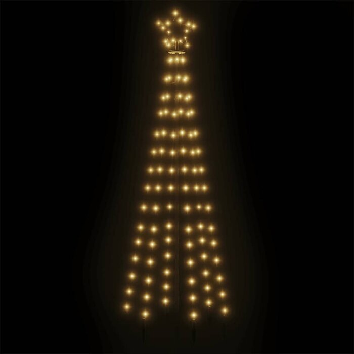 Sapin de Noël conique lumineux 180cm, 108 LED - Jusqu'à 33% de remise