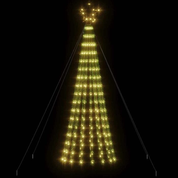 Sapin de Noël Lumineux 180cm - 275 LED Blanc Chaud - Jusqu'à -34%