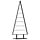 Sapin de Noël Design en Métal 150 cm - Noir - Jusqu'à 77% de réduction