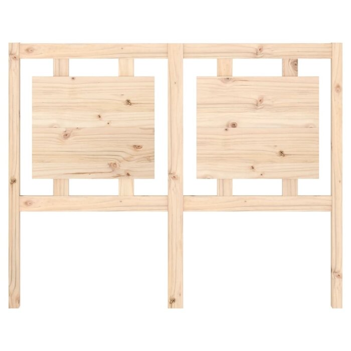 Tête de lit en pin massif 125,5 cm - Charme naturel - Jusqu'à -31%