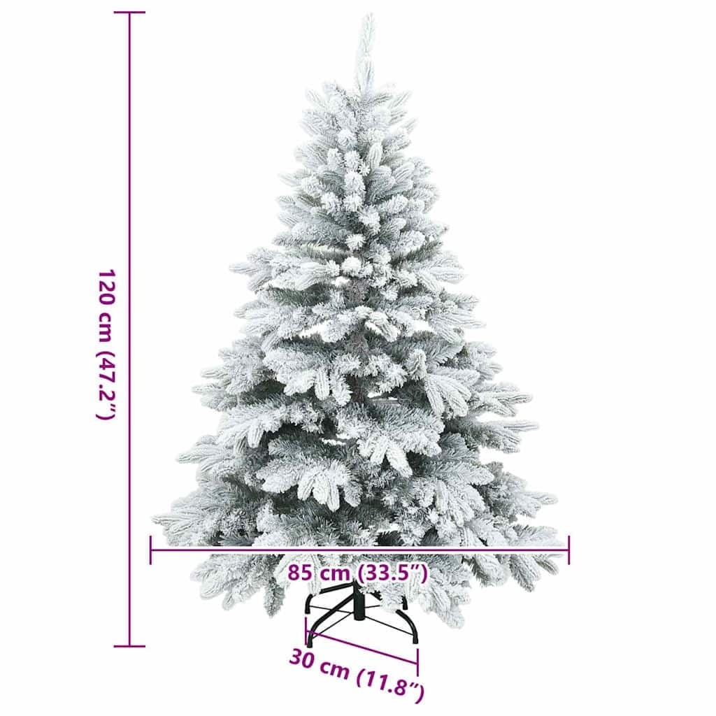 Sapin de Noël Artificiel Enneigé 120 cm - Jusqu'à -34%
