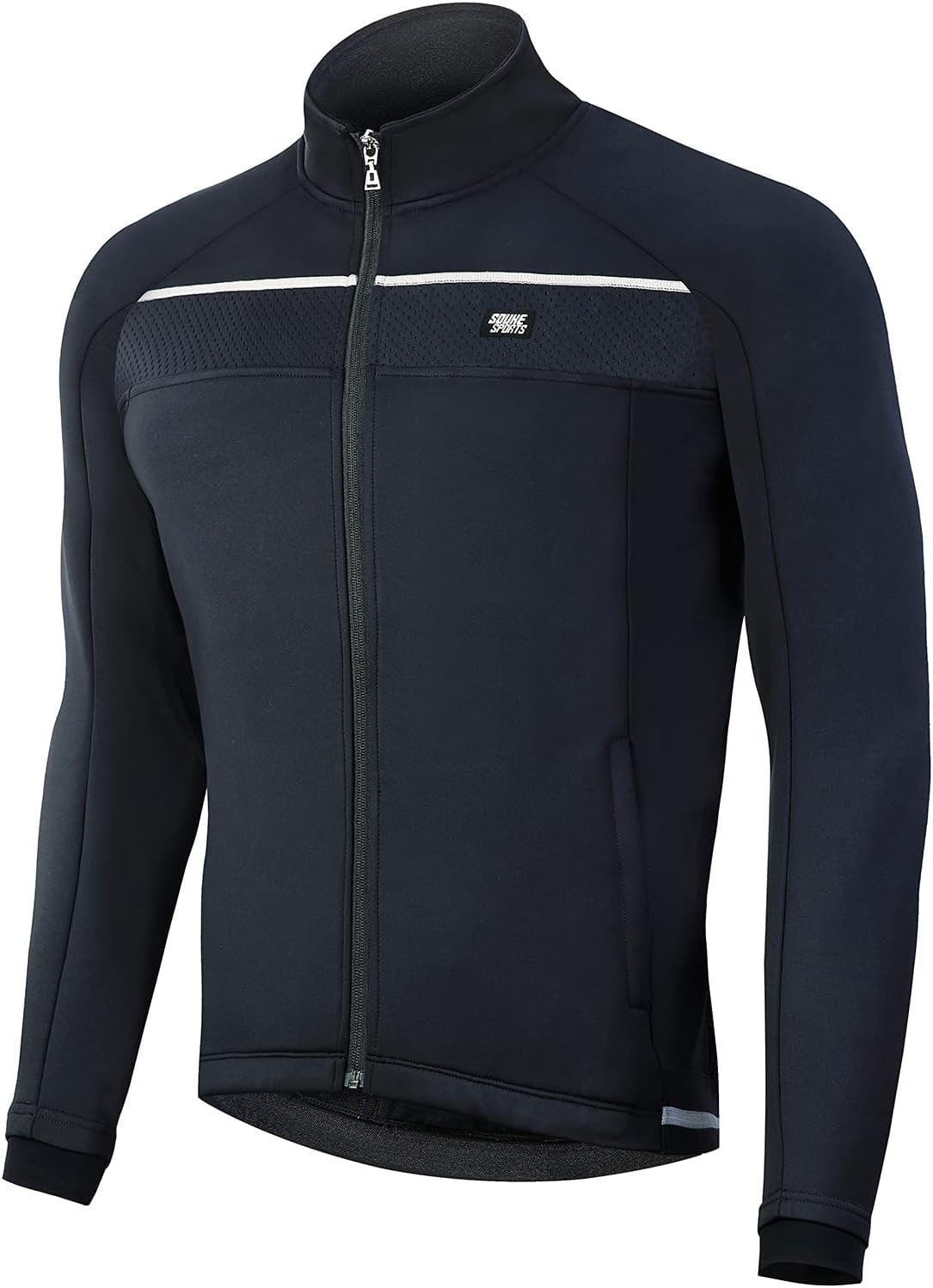 Veste de cyclisme thermique hivernale - Bleu - Jusqu'à -77%