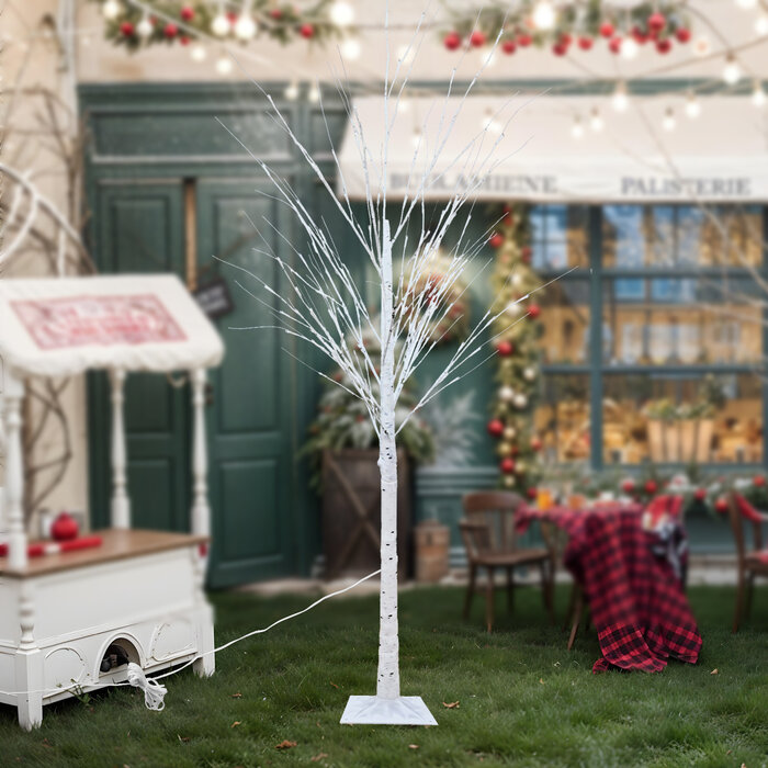 Bouleau lumineux LED 180 cm - Jusqu'à -33% sur une sélection