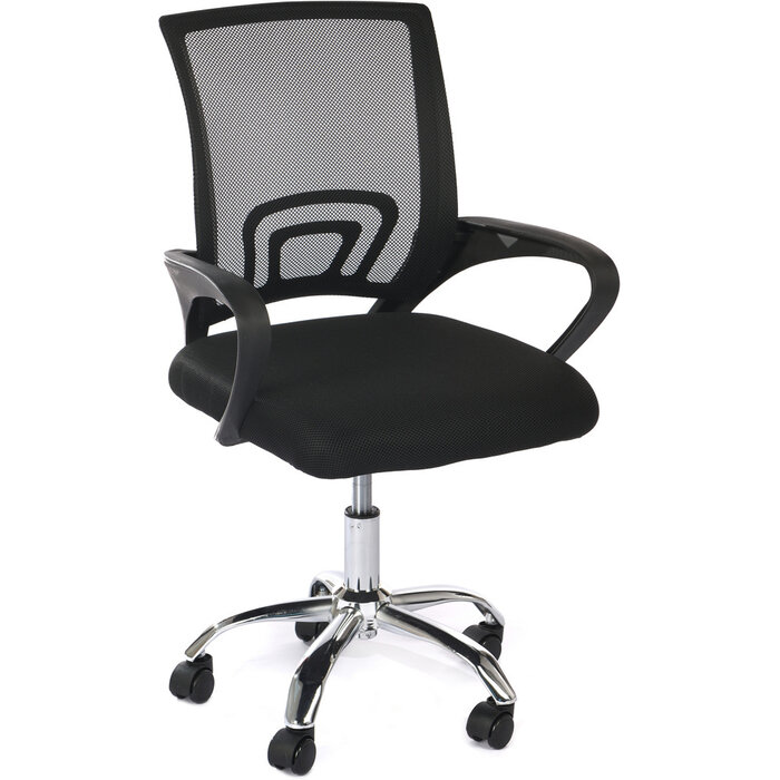 Chaise de bureau ergonomique - Mesh noir - Jusqu'à -32% sur votre confort