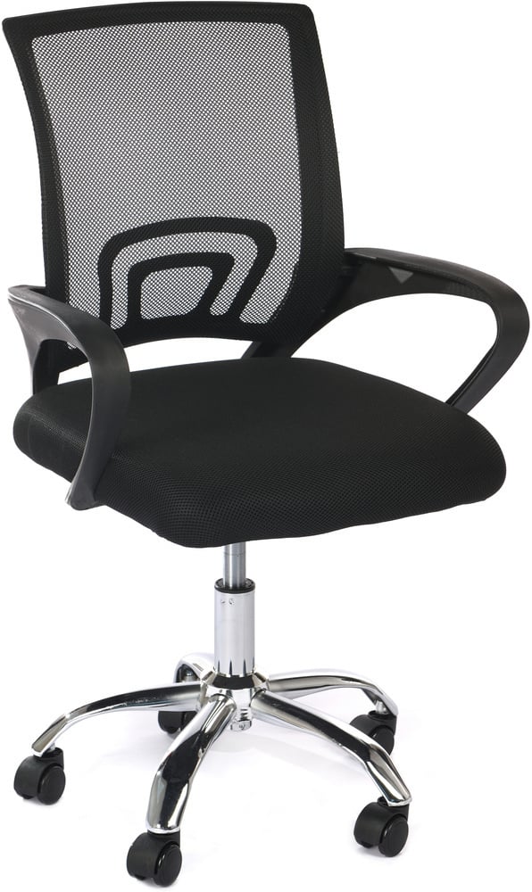 Chaise de bureau ergonomique - Mesh noir - Jusqu'à -32% sur votre confort