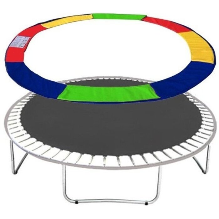 Coussin de protection trampoline 305 cm arc-en-ciel - Jusqu'à -21%