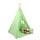Tipi enfant vert en coton avec tapis - Jusqu'à -32%