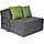 Matelas pliable 200x70x15cm avec 2 coussins - Jusqu'à 24% de réduction