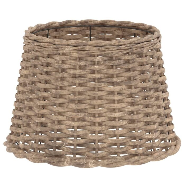 Abat-jour en osier marron Ø40x26 cm - Jusqu'à -50%