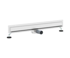 Vidaxl Caniveau de douche mural 80cm - Inox - Jusqu'à 52% de remise