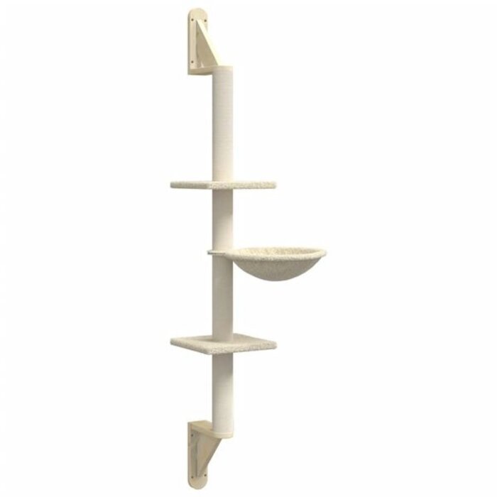 Arbre à chat mural 142,5 cm - Jusqu'à 32% de remise