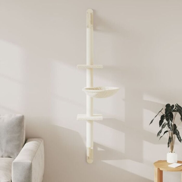 Arbre à chat mural 142,5 cm - Jusqu'à 32% de remise