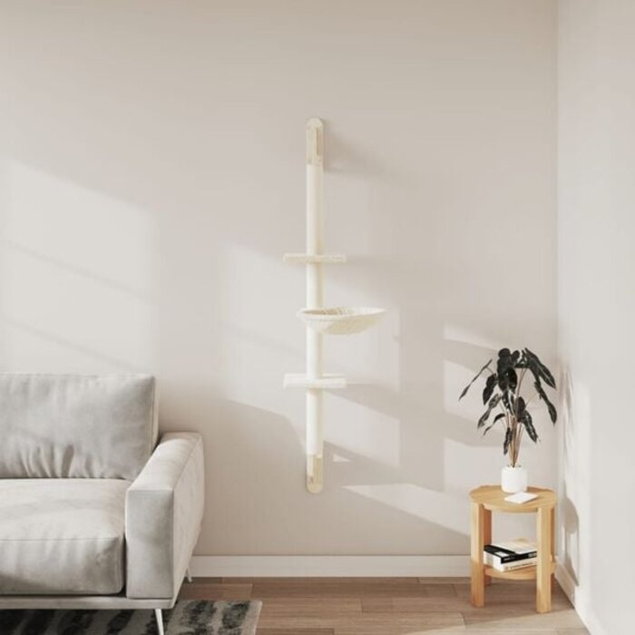 Arbre à chat mural 142,5 cm - Jusqu'à 32% de remise
