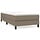 Cadre de lit en tissu taupe 90x190 cm - Jusqu'à -44% de remise