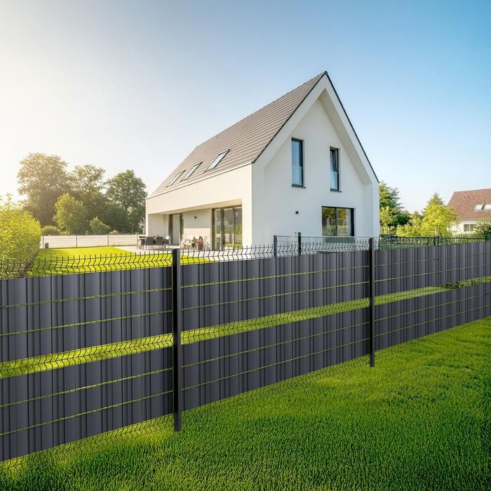 Bande d'occultation PVC 35m Anthracite - Jusqu'à -27% sur votre intimité