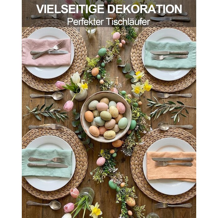 Lot de 2 Guirlandes de Pâques 360 cm - Jusqu'à -32% sur votre décoration