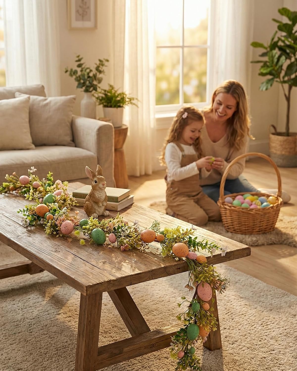Lot de 2 Guirlandes de Pâques 360 cm - Jusqu'à -32% sur votre décoration