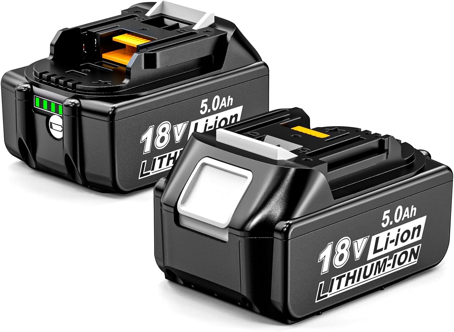 Lot de 2 batteries 5000 mAh pour outils 18 V - Jusqu'à -28% de remise