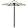 Parasol LED 200x211 cm aluminium sable - 63% de remise