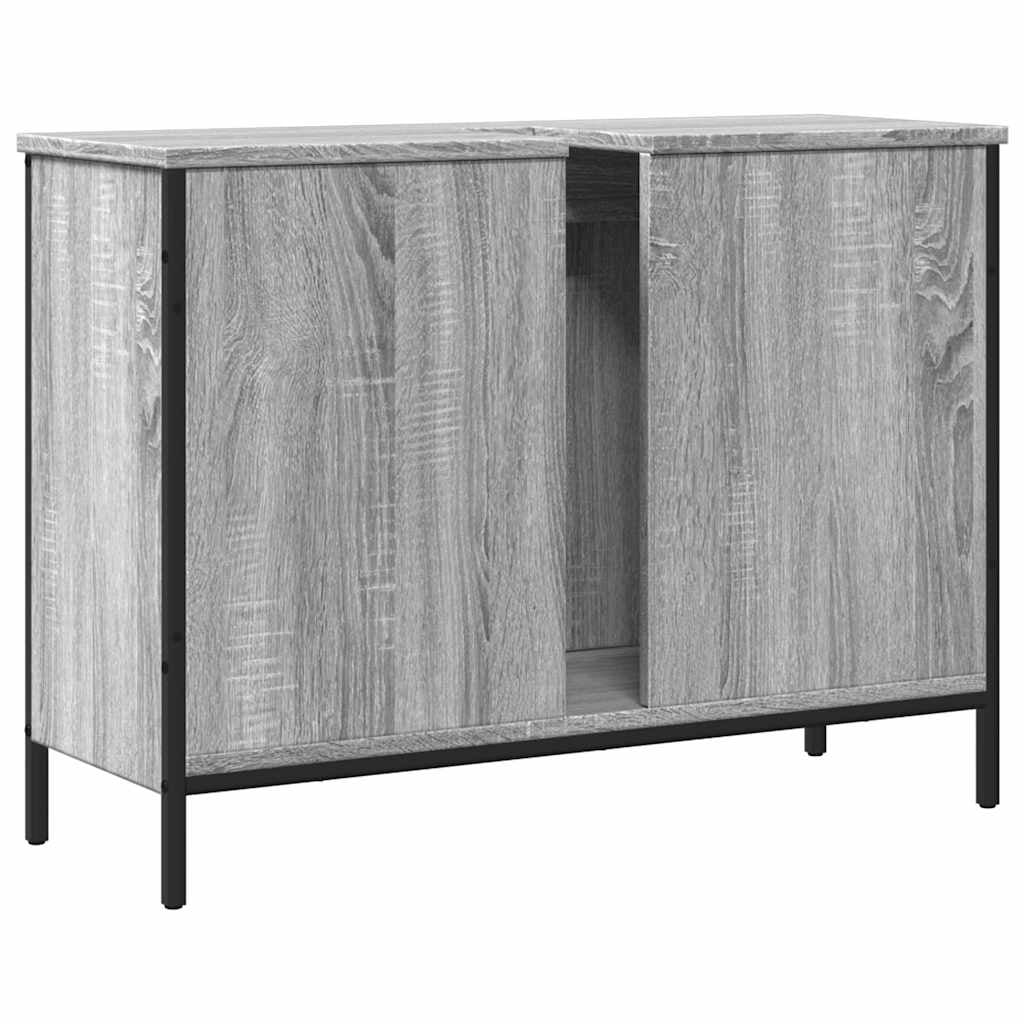Meuble sous-vasque 80x30x60 cm chêne sonoma - Jusqu'à -34%