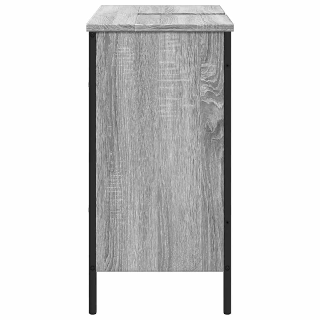 Meuble sous-vasque 80x30x60 cm chêne sonoma - Jusqu'à -34%