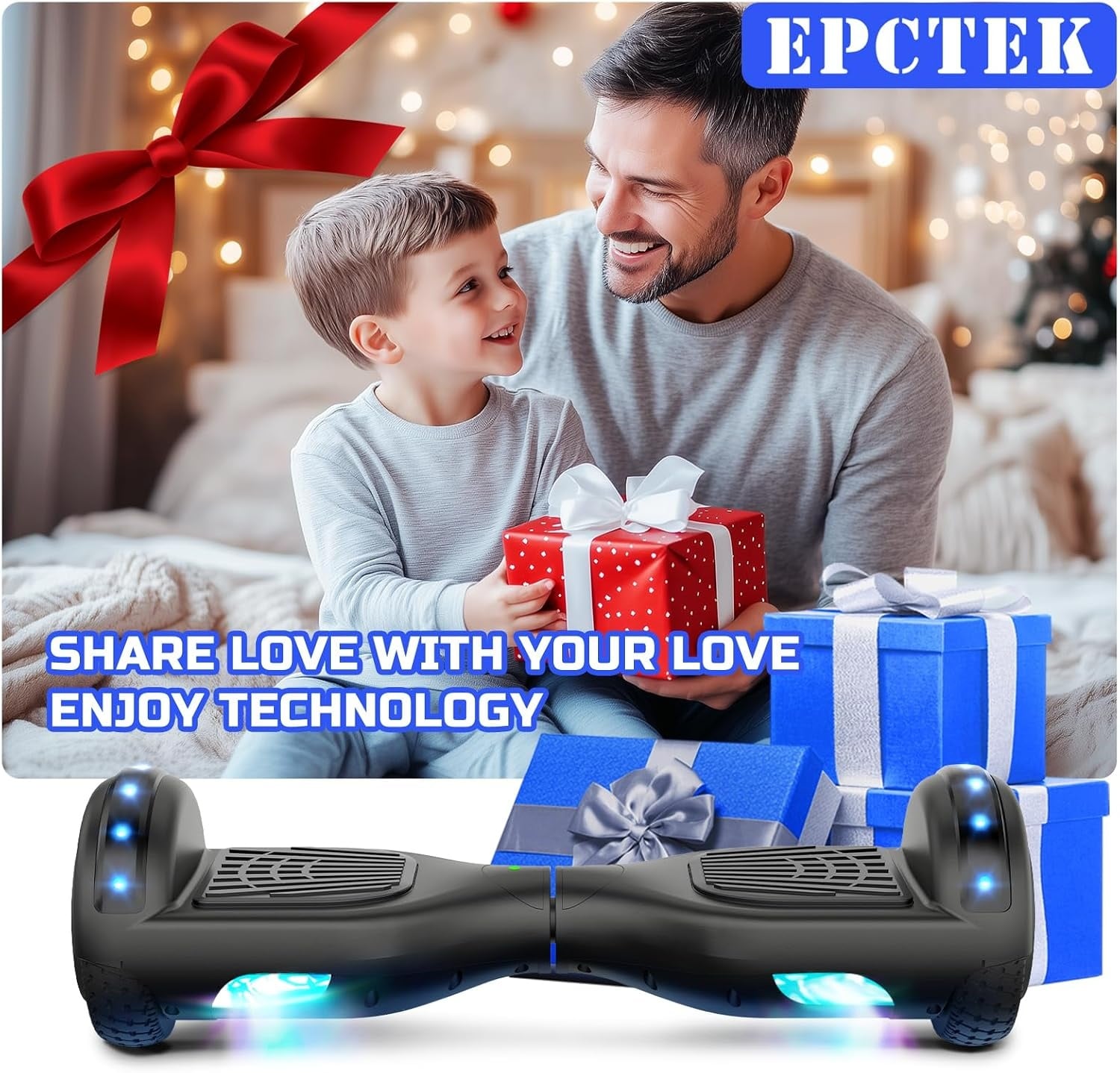 Hoverboard 6,5 pouces pour enfants - Noir - Jusqu'à -35% sur l'outlet