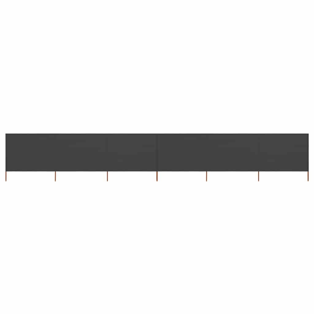 Brise-vent pliable 6 panneaux anthracite - Jusqu'à 34% de remise