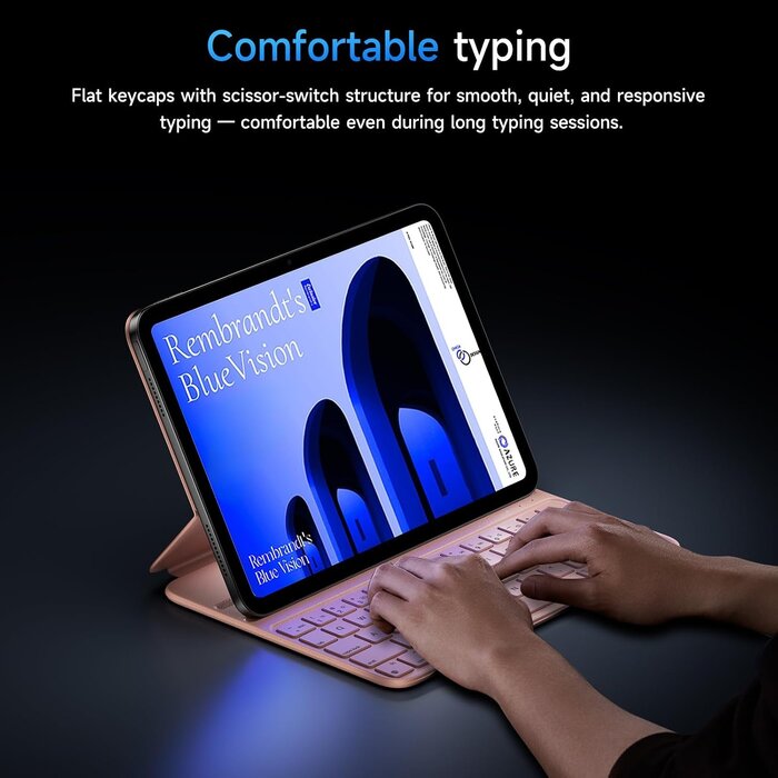Étui clavier pour iPad 10 (2022) - Bleu - QWERTY italien - Jusqu'à -29%