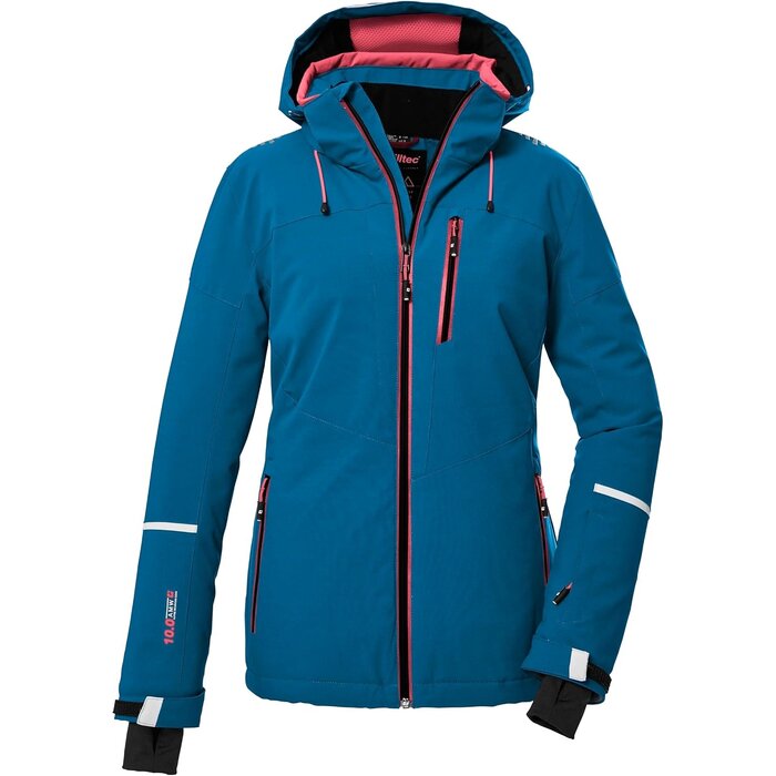 Veste de ski femme imperméable vert-gris - Jusqu'à 30% de remise
