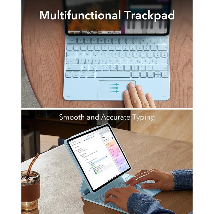 Étui Clavier Magnétique pour iPad Pro 13" (M4, 2024) - Jusqu'à -29%