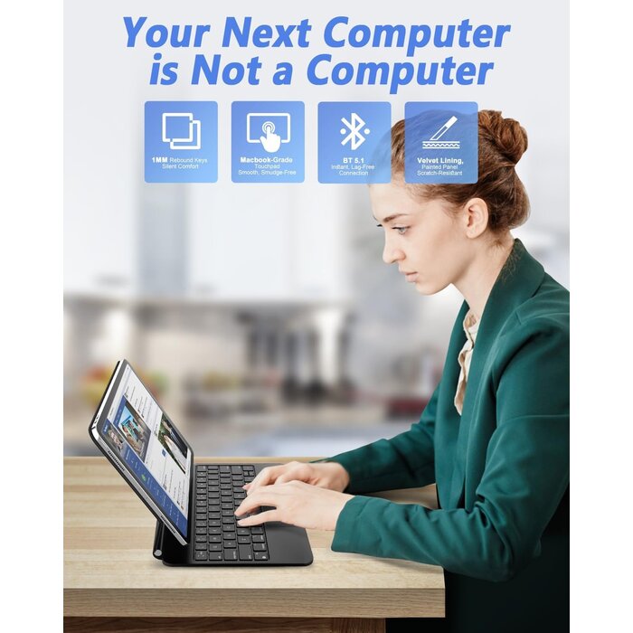 Étui clavier pour iPad Air 11" & Pro 11" - Jusqu'à 29% de réduction