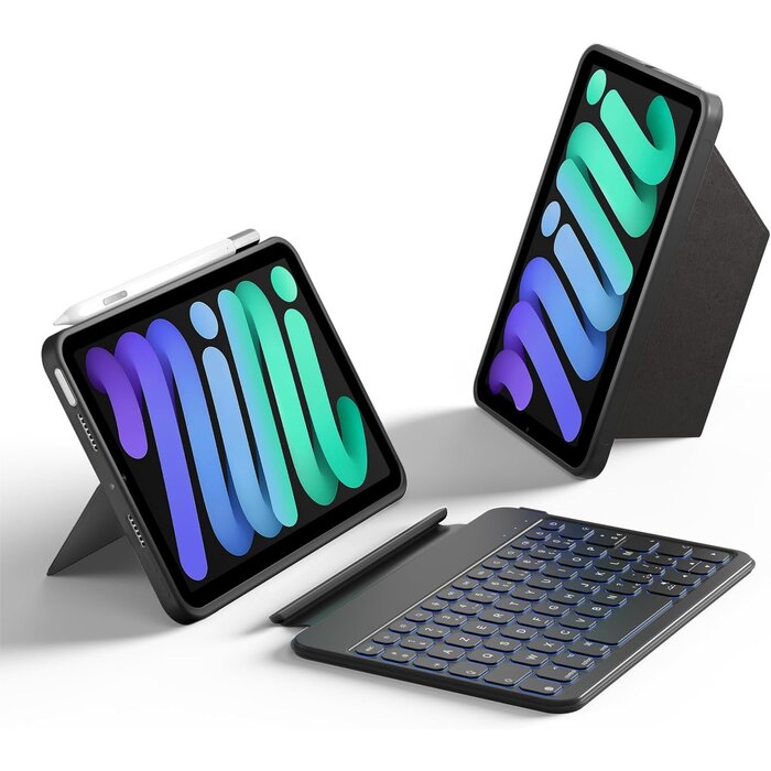 Étui clavier folio pour iPad Mini 6 - Magnétique - Jusqu'à -29%