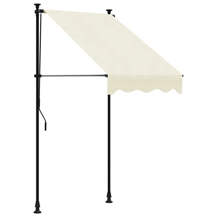 Auvent Rétractable 100x150cm - Crème - Jusqu'à -34%