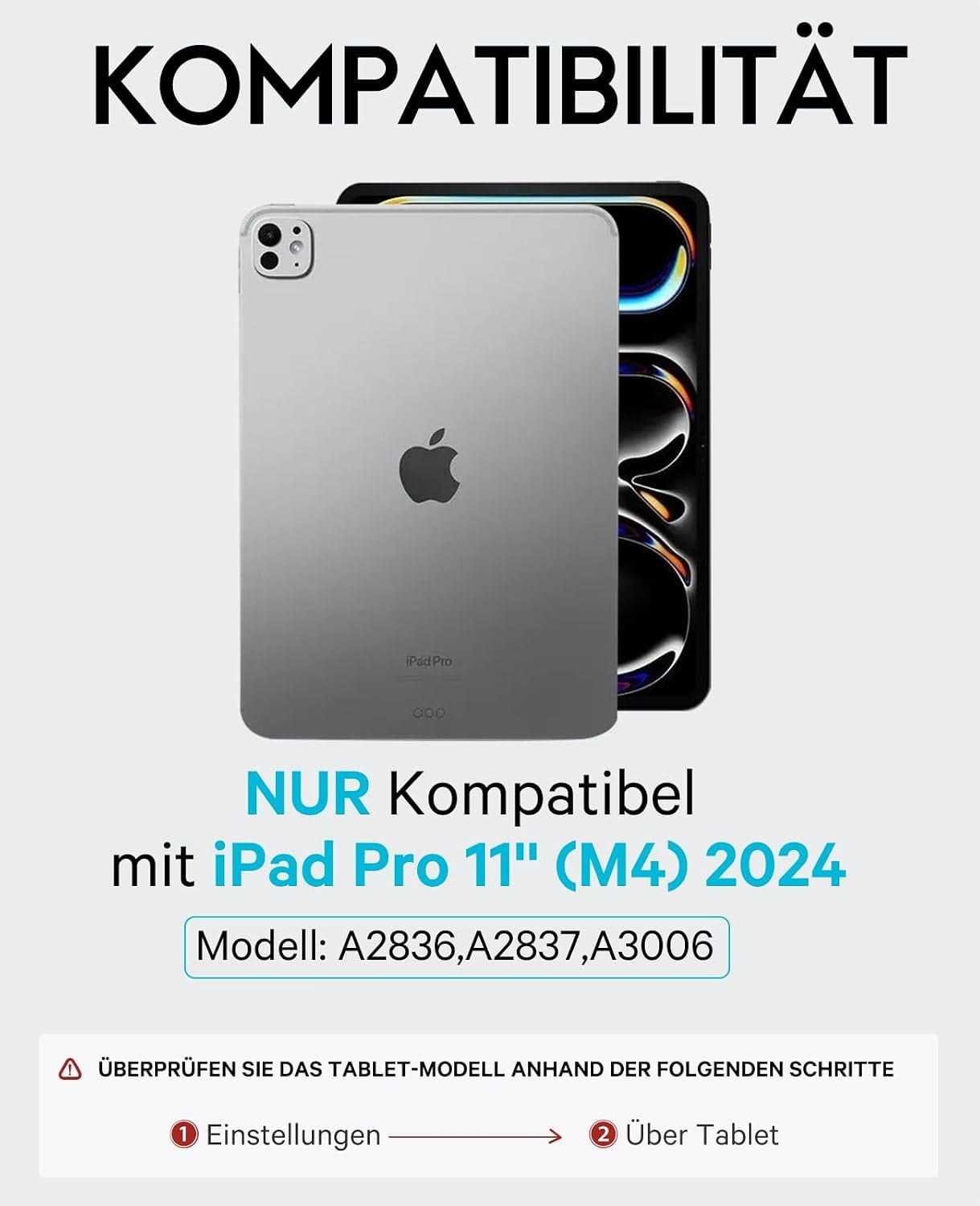 Étui Clavier pour iPad Pro 11" M4 (2024) - Jusqu'à 28% de remise
