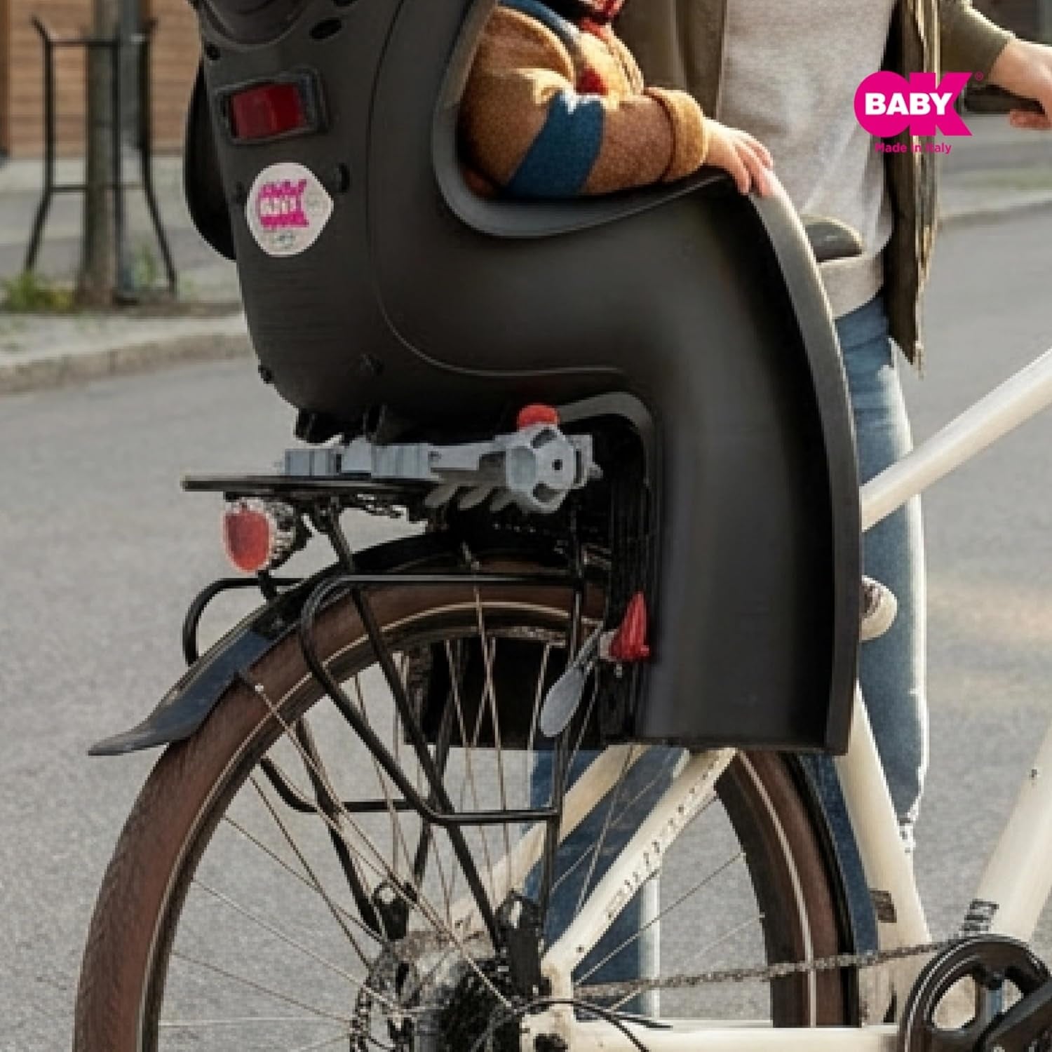 Siège vélo arrière pour enfant jusqu'à 22 kg - Économisez jusqu'à 34%