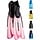 Palmes de natation réglables rose - Snorkeling - Jusqu'à -28% de remise