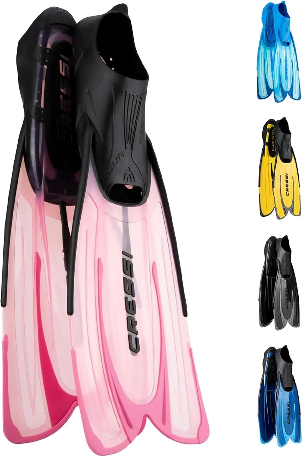 Palmes de natation réglables rose - Snorkeling - Jusqu'à -28% de remise