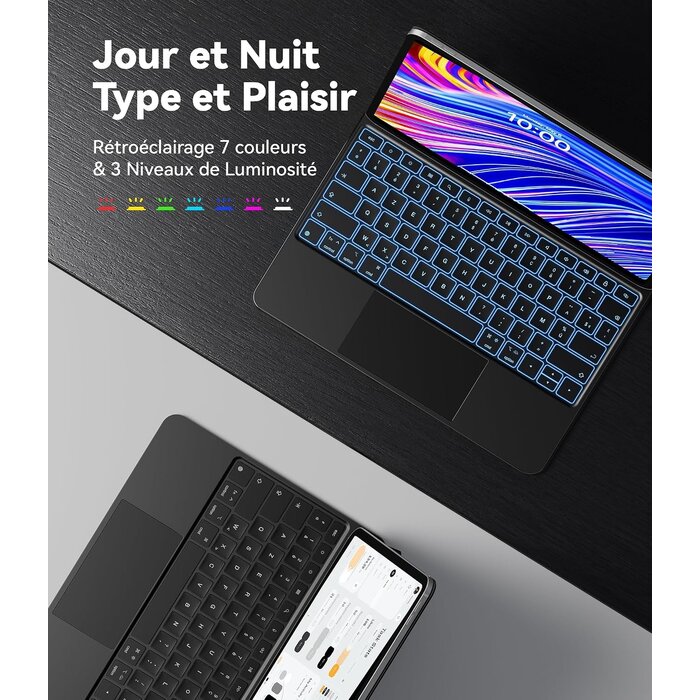 Clavier Magnétique iPad Air 13" / Pro 12,9" - Jusqu'à 34% de remise